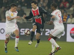 Javier Pastore indica que la experiencia de Beckham ayudaría al plantel. AP  /