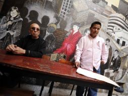 El dia de ayer se llevó a cabo la rueda de prensa, en el bar Malasangre.  /