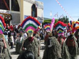 El paixtli es el personaje más representativo, su corona representa los rayos del sol del alba. ESPECIAL  /