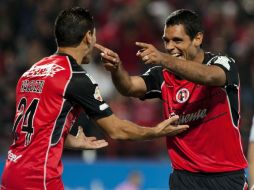 José Sand (D) es uno de los jugadores que se presentarón ante su técnico. MEXSPORT  /