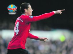 Javier ''Chicharito'' está considerado para iniciar hoy que el sublíder United reciba al Newcastle. GETTY IMAGES SPORT  /