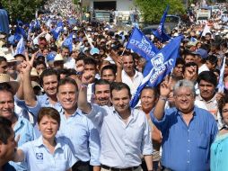 Se cuenta con la participación de los 63 alcaldes panistas que gobiernan en Jalisco.  /