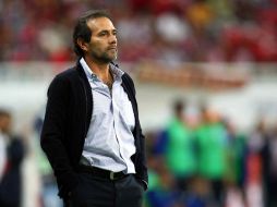 Fernando Quirarte no tuvo la fórmula para abrir a la defensa del Querétaro y evitar la eliminación. MEXSPORT  /