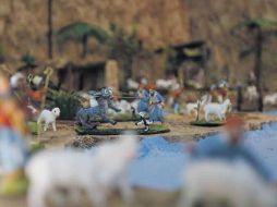 Una de las tradiciones de la Navidad es el ''Nacimiento'', donde  figuras representan un bodegón del nacimiento de Jesucristo.  /