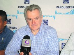 Santiago Creel reitera que no declinará en sus aspiraciones a la candidatura del PAN a la Presidencia. EL UNIVERSAL  /