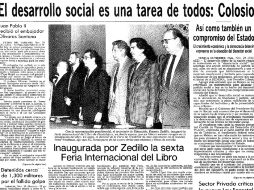 EL INFORMADOR hace un repaso por los ayeres de la FIL.  /