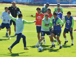 Entrenamiento de Monarcas previó a su juego contra los Laguneros. NOTIMEX  /