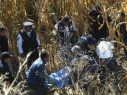 Agentes de la Procuraduría estatal iniciaron las investigaciones del caso.  /