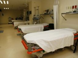 Sólo falta terminar una obra en Urgencias del hospital número 46, en calzada Lázaro Cárdenas.  /