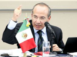 Hoy se cumplen cinco años de que el michoacano Felipe Calderón asumió la Presidencia de la República. EL UNIVERSAL  /