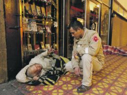 Diferentes dependencias realizan operativos para retirar de las calles a los indigentes y llevarlos a los albergues.  /