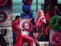 Britney Spears seduce a los tapatíos en su presentación en el Estadio 3 de Marzo.  /