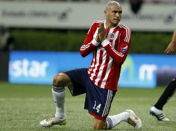 El rojiblanco destaca el apoyo de la afición en el partido ante Querétaro.  /