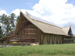La futura fábrica de chocolates ya superó la prueba de un terremoto de seis grados Richter. EFE  /