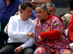 La legisladora priista Betariz Paredes dijo que hace falta reforzar las instituciones.  /