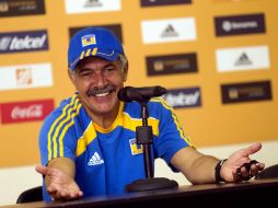 'Tuca' asegura que su plantel ha logrado una buena combinación entre juventud y experiencia. MEXSPORT  /