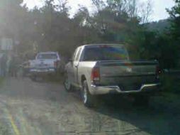 Agentes de la Procuraduría estatal acudieron junto con personal del Semefo para iniciar las investigaciones de campo.  /