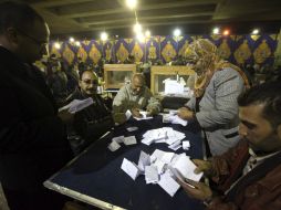 Los comicios celebrados en Egipto son los primeros desde la renuncia de Mubarak. EFE  /