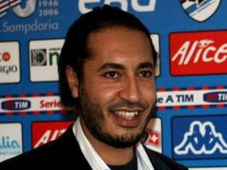 Saadi Gadhafi entraría con su familia a México para así librarse de la justicia libia. EFE  /