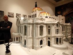 La muestra está integrada por imágenes de varios formatos del palacio. NTX  /