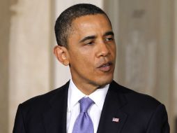El presidente Obama aseguró que solucionar los problemas económicos de su país, podría requerir 'más de un presidente'. AP  /