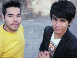 Arturo Aguilar y Roberto Hernández, director y productor, respectivamente, de 200 Ecos.  /