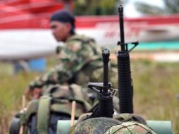 Los militares erradicaban de manera manual cocales en una zona de La Montañita de nombre Birmania. ARCHIVO  /