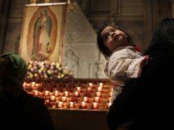 La conmemoración de la aparición de la Virgen de Guadalupe en el cerro del Tepeyac no podía ser la excepción en redes sociales. AP  /