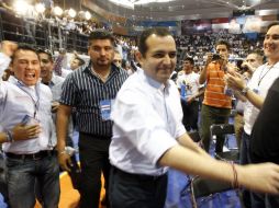 El panista Ernesto Cordero asegura que continuará con su estrategia de confrontación porque es un demócrata.  /