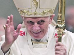 • El anuncio de la visita de Benedicto XVI coincide con el recorrido de las reliquias de Juan Pablo II por Tlaxcala. EFE  /