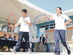 Acto de entrega de las instalaciones del Centro de Atención Múltiple.  /
