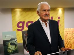 Fuentes habló de los temas que ultimamente han ocupado los medios de comunicación en secciones culturales y políticas. AP  /