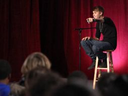 El concierto se dio dos meses después de que Bieber prometiera una donación a la Escuela Primaria Whitney. AP  /