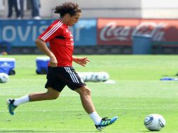 El jugador jalisciense disputó los 90 minutos y vio la tarjeta amarilla al 85. MEXSPORT  /