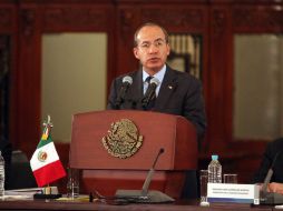 Señala que la aprobación del Gobierno de Calderón es uno de los más altos de América. NOTIMEX  /