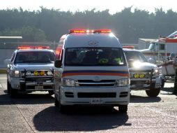 Más de 50 vehículos de emergencia de distintos tipos se integran en el operativo.  /