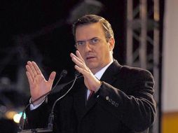 'Yo le agradezco que haya hecho esa mención', dice Ebrard. NOTIMEX  /