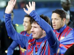 Este año Messi ganó la Liga de España, la Liga de Campeones de Europa, donde también fue campeón de goleo. AP  /