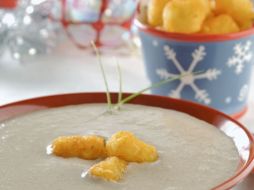 Para comenzar la la cena, disfruta de una deliciosa Crema de nuez y papa y prepárate, seguro querrás más. ESPECIAL  /