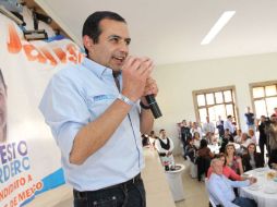 El precandidato del PAN, Ernesto Cordero aprovechó para decirle a Peña Nieto que los mexicanos no olvidan las crisis.  /