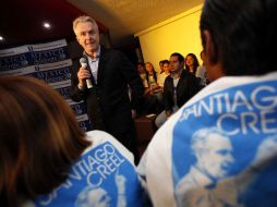 Santiago Creel, precandidato panista, dijo que su propuesta de seguridad fue bien recibida. NTX  /