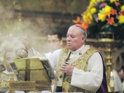 El cardenal Juan Sandoval Íñiguez será relevado como arzobispo de Guadalajara en febrero próximo.  /