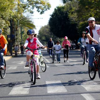Vía RecreActiva recibe pocos paseantes en Navidad