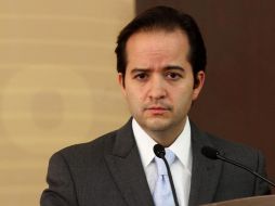 Alejandro Poiré expresó su respaldo a Rubén Moreira a través de una llamada telefónica. NOTIMEX  /