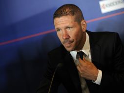 El 'Cholo' aceptó la 'responsabilidad enorme' que representa dirigir a los colchoneros y se siente 'entusiasmado' por el desafío. AFP  /