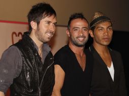 De acuerdo con el Top 20 de Monitor Latino, el trío conformado por Mario Domm, Samo y Pablo Hurtado fue el más exitoso del año. NOTIMEX  /