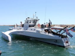 En la foto: la moderna embarcación de Sea Shepperd bautizada como Brigitte Bardot. AP  /