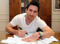 Recientemente Lionel Messi fue nombrado embajador de su ciudad natal Rosario. EFE  /