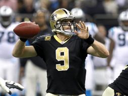 Drew Brees sigue imponiendo marcas en la NFL. AP  /