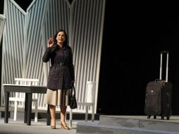 'Bajo cero', contó con las actuaciones de Helena Rojo, Laura Flores y Alejandro Camacho, bajo la dirección de Aarón Hernández Farfán.  /